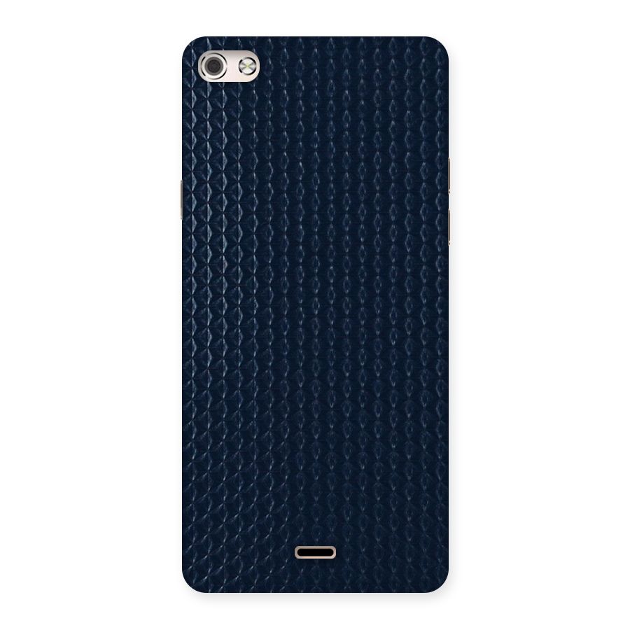Blue Pattern Back Case for Micromax Canvas Silver 5