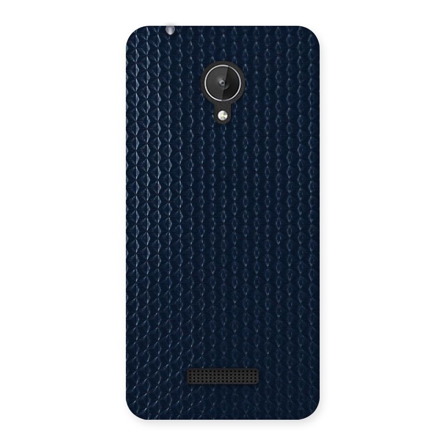 Blue Pattern Back Case for Micromax Canvas Spark Q380