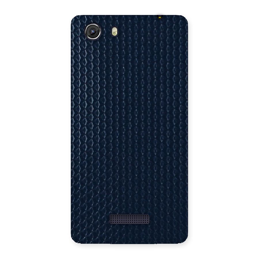 Blue Pattern Back Case for Micromax Unite 3