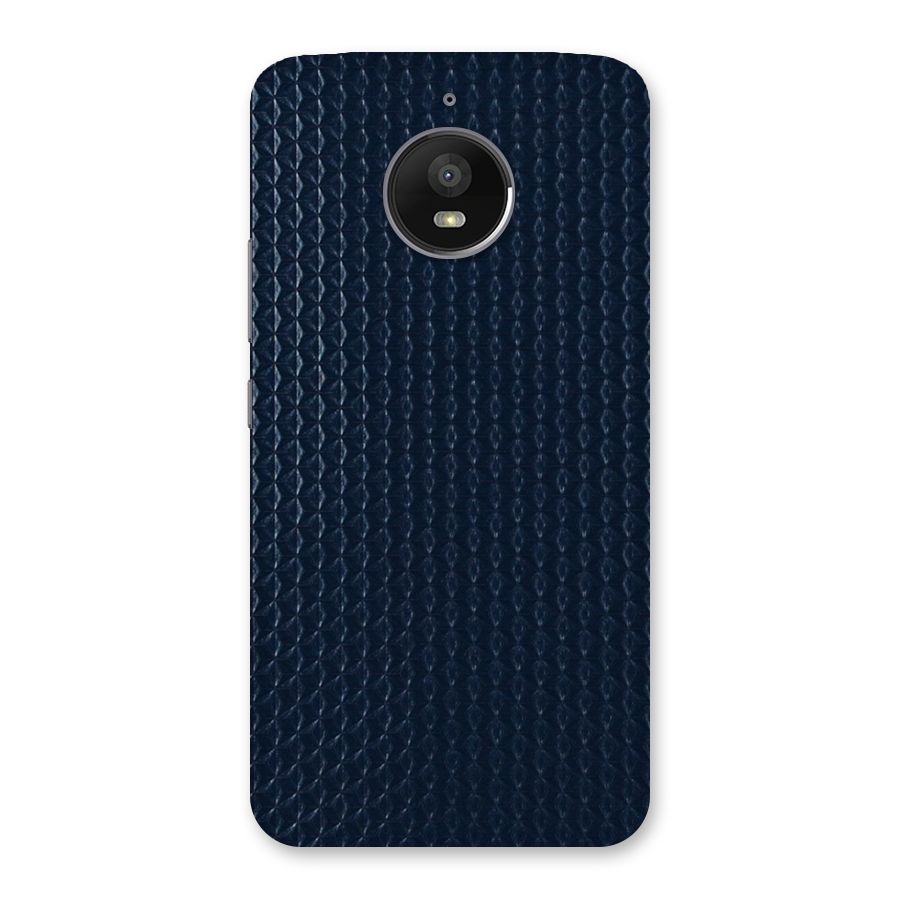 Blue Pattern Back Case for Moto E4 Plus