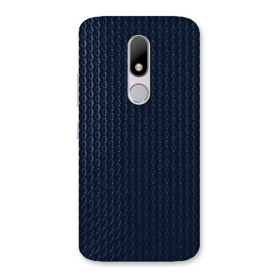 Blue Pattern Back Case for Moto M