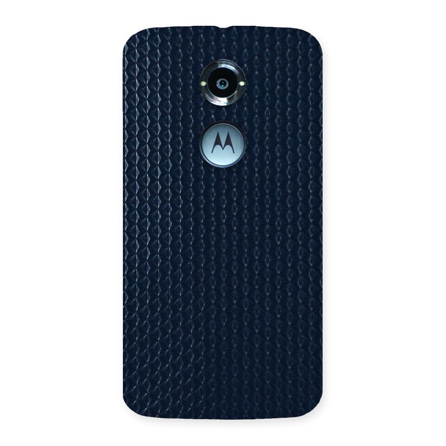 Blue Pattern Back Case for Moto X 2nd Gen