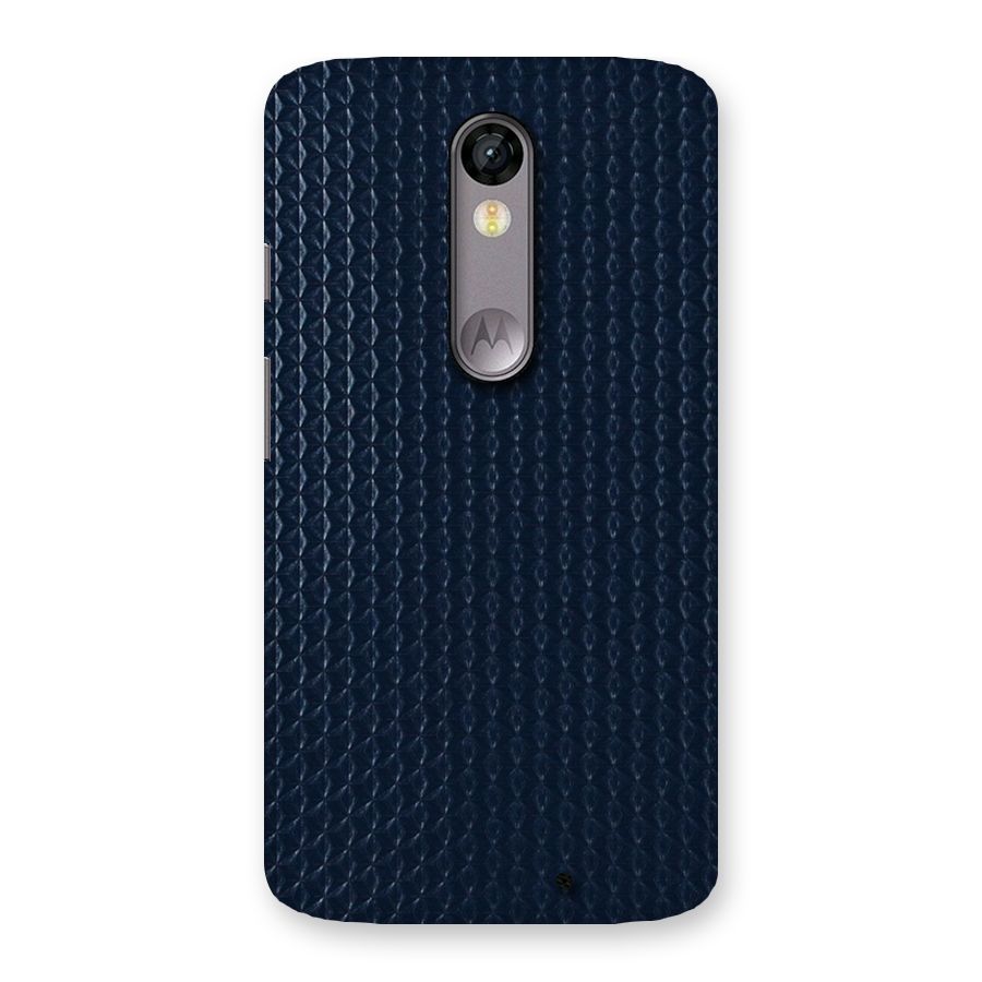 Blue Pattern Back Case for Moto X Force