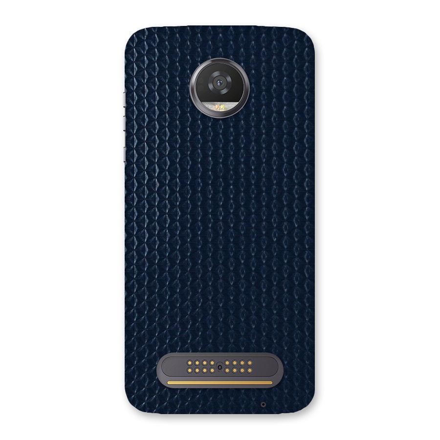 Blue Pattern Back Case for Moto Z2 Play