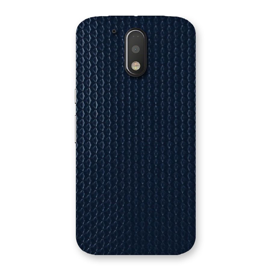 Blue Pattern Back Case for Motorola Moto G4 Plus