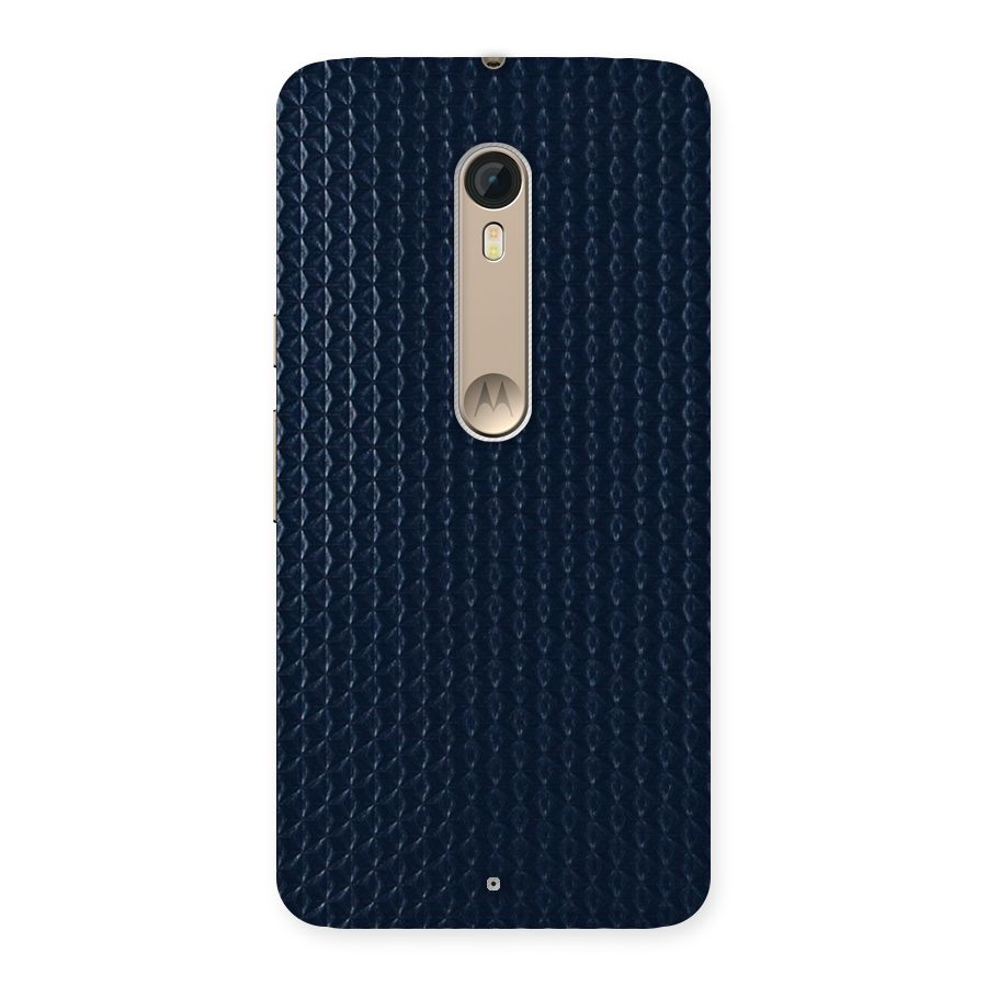 Blue Pattern Back Case for Motorola Moto X Style