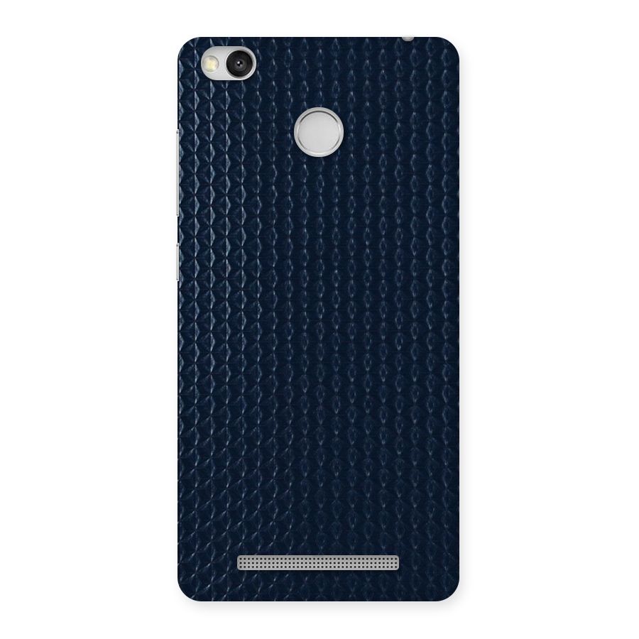 Blue Pattern Back Case for Redmi 3S Prime