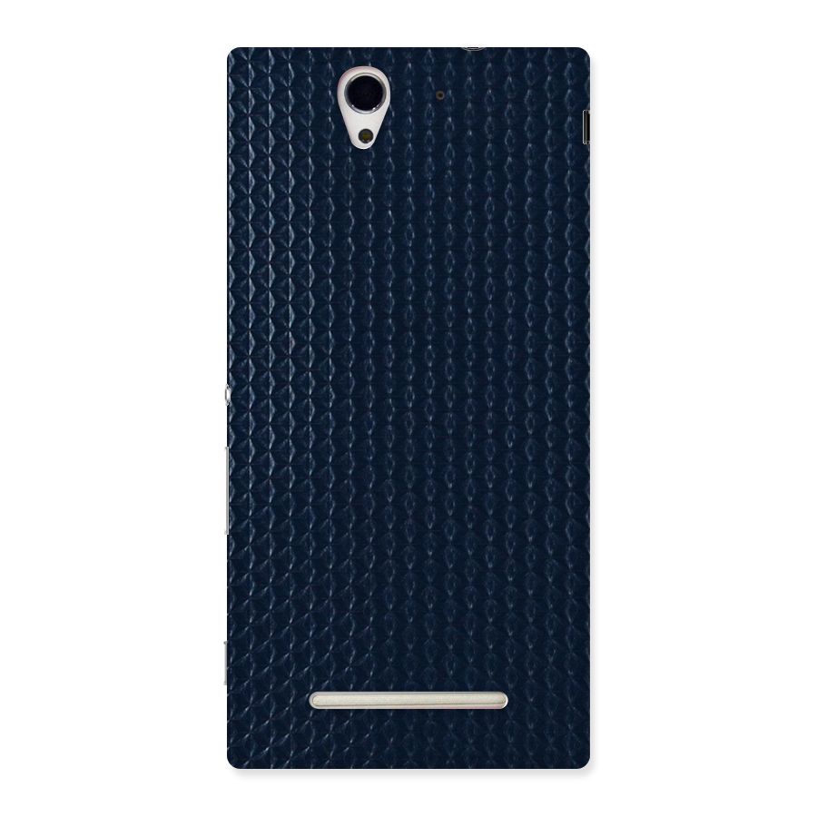 Blue Pattern Back Case for Sony Xperia C3