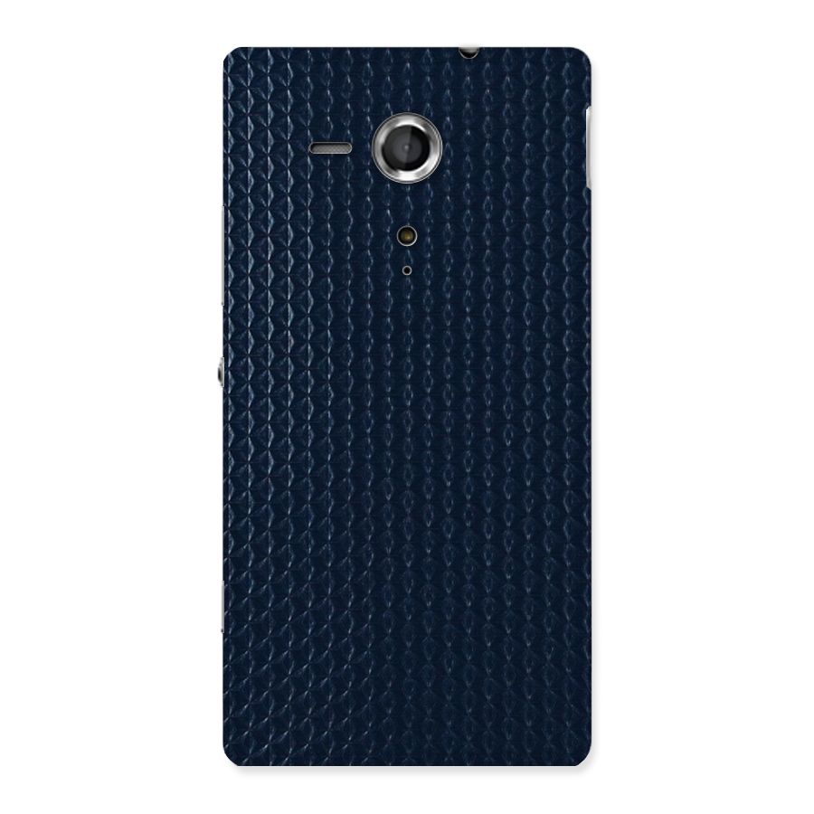 Blue Pattern Back Case for Sony Xperia SP