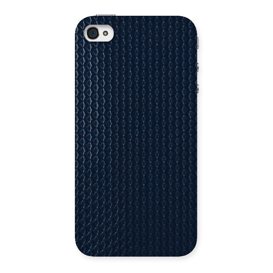 Blue Pattern Back Case for iPhone 4 4s