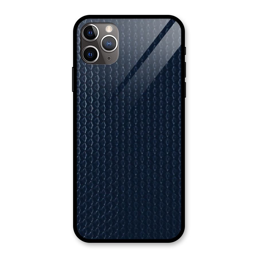 Blue Pattern Glass Back Case for iPhone 11 Pro Max