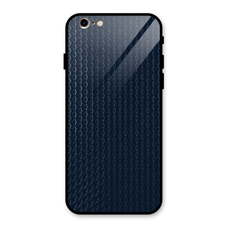 Blue Pattern Glass Back Case for iPhone 6 6S