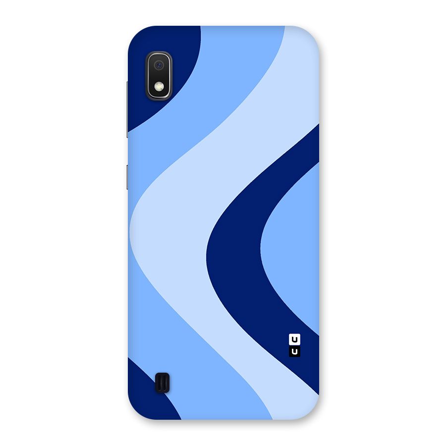Blue Shade Curves Back Case for Galaxy A10