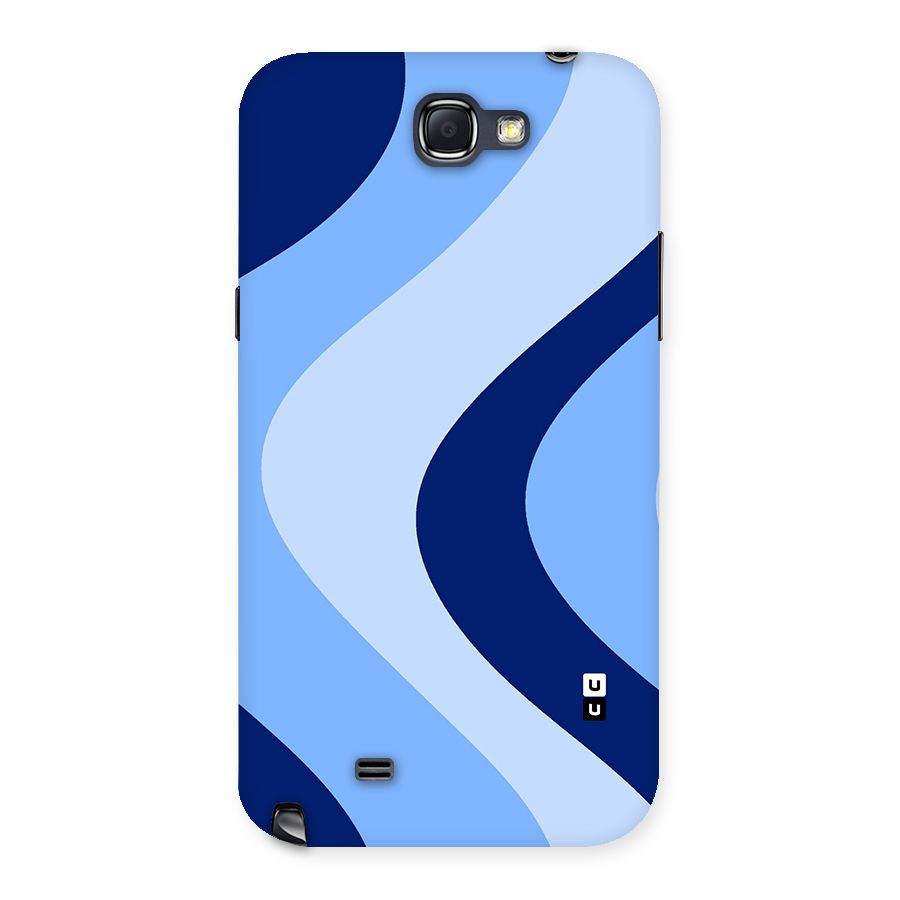 Blue Shade Curves Back Case for Galaxy Note 2