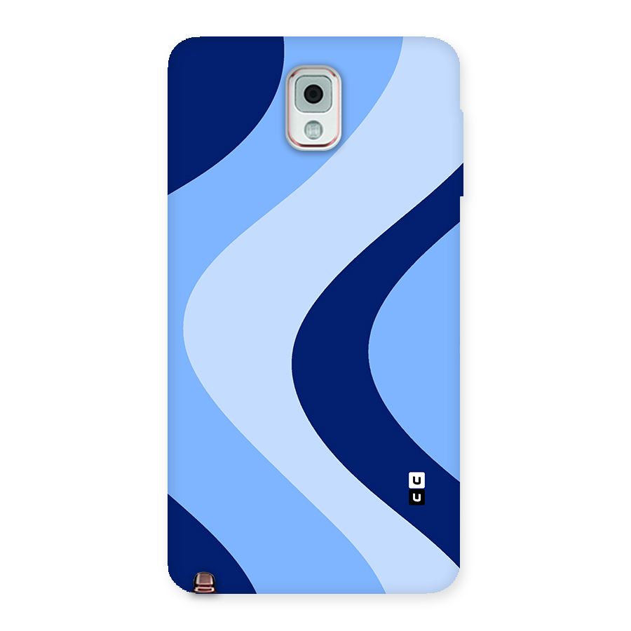 Blue Shade Curves Back Case for Galaxy Note 3