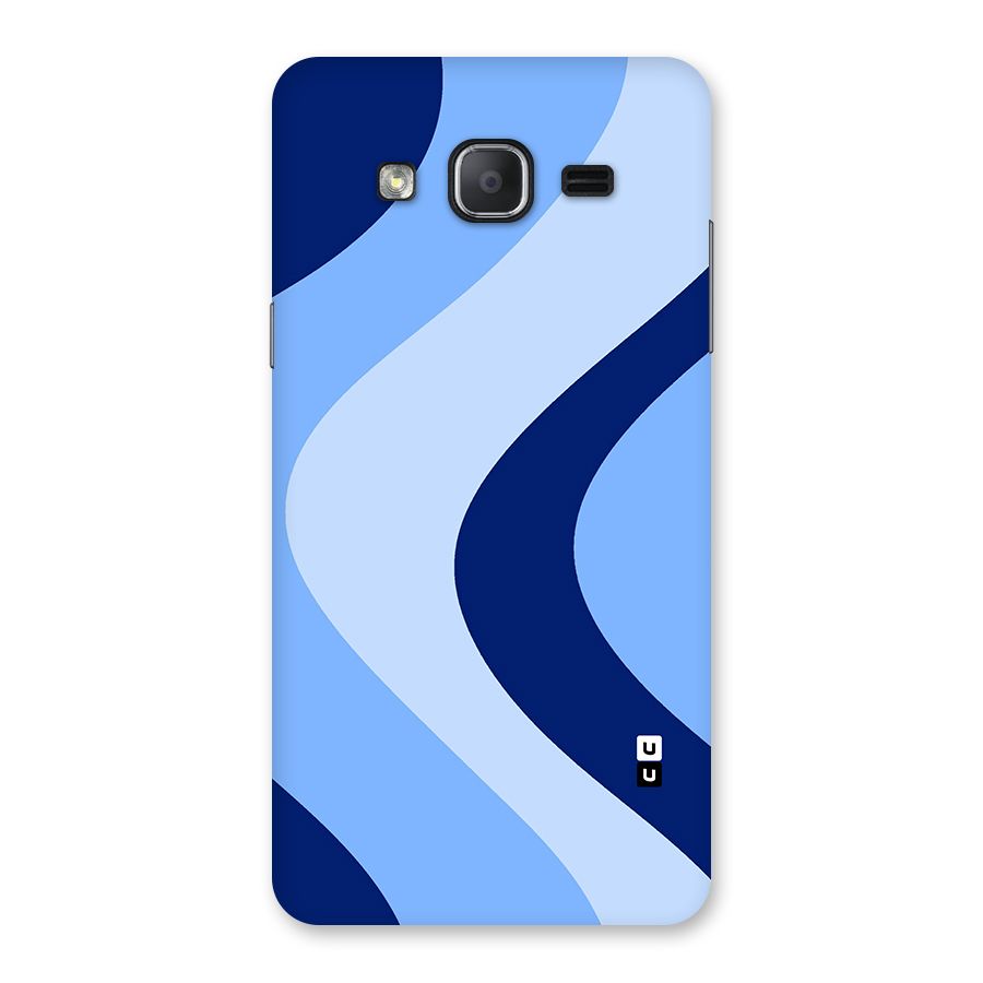 Blue Shade Curves Back Case for Galaxy On7 2015
