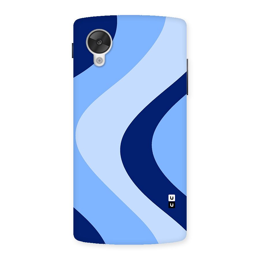 Blue Shade Curves Back Case for Google Nexsus 5