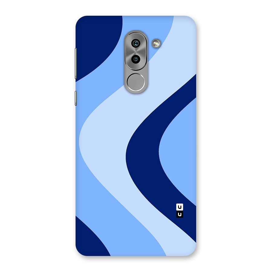 Blue Shade Curves Back Case for Honor 6X