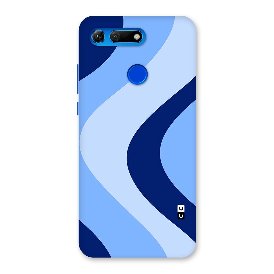 Blue Shade Curves Back Case for Honor View 20