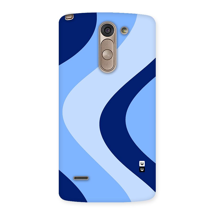 Blue Shade Curves Back Case for LG G3 Stylus
