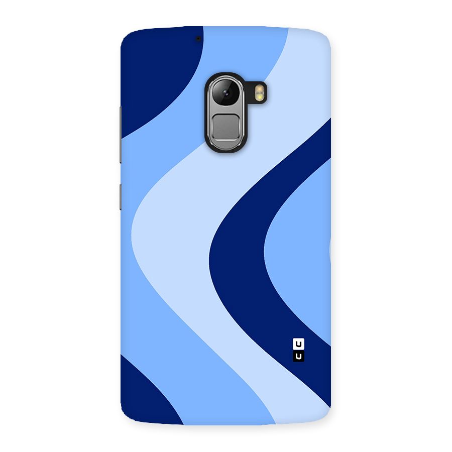 Blue Shade Curves Back Case for Lenovo K4 Note