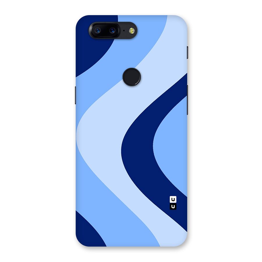 Blue Shade Curves Back Case for OnePlus 5T