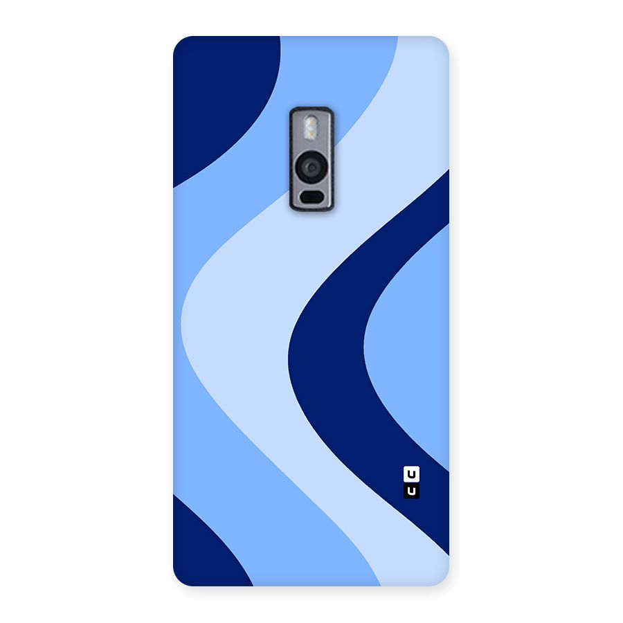 Blue Shade Curves Back Case for OnePlus Two