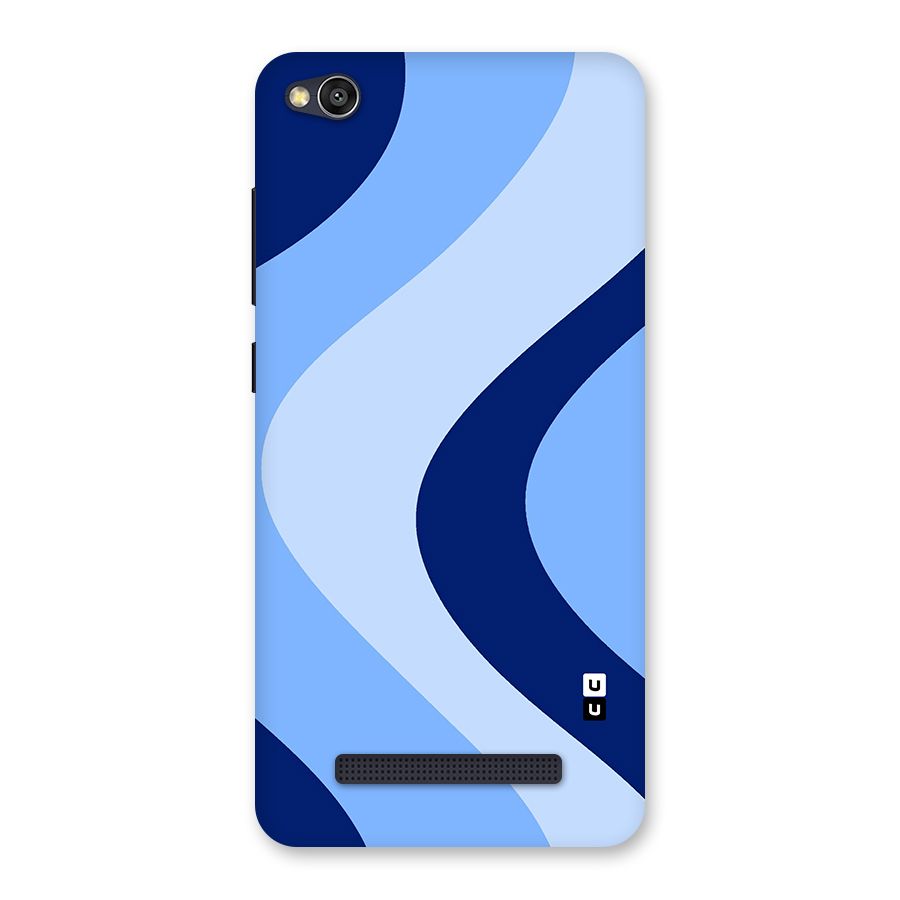Blue Shade Curves Back Case for Redmi 4A