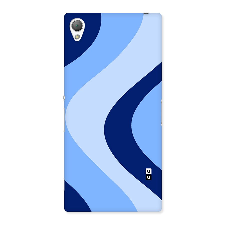 Blue Shade Curves Back Case for Sony Xperia Z3