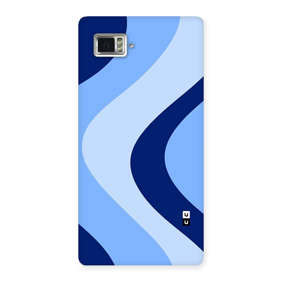 Blue Shade Curves Back Case for Vibe Z2 Pro K920