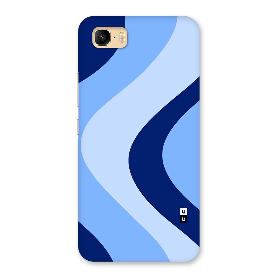 Blue Shade Curves Back Case for Zenfone 3s Max