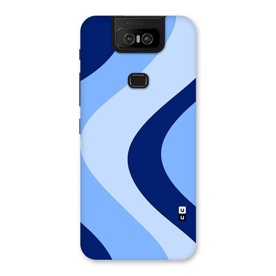 Blue Shade Curves Back Case for Zenfone 6z