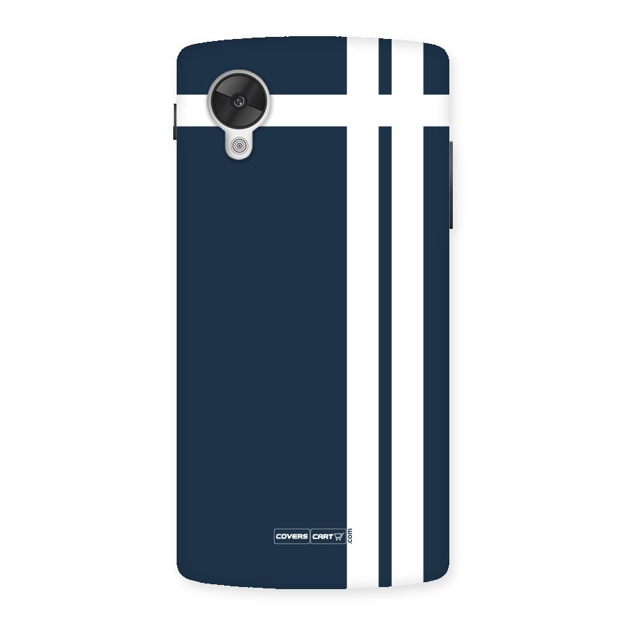 Blue and White Back Case for Google Nexsus 5