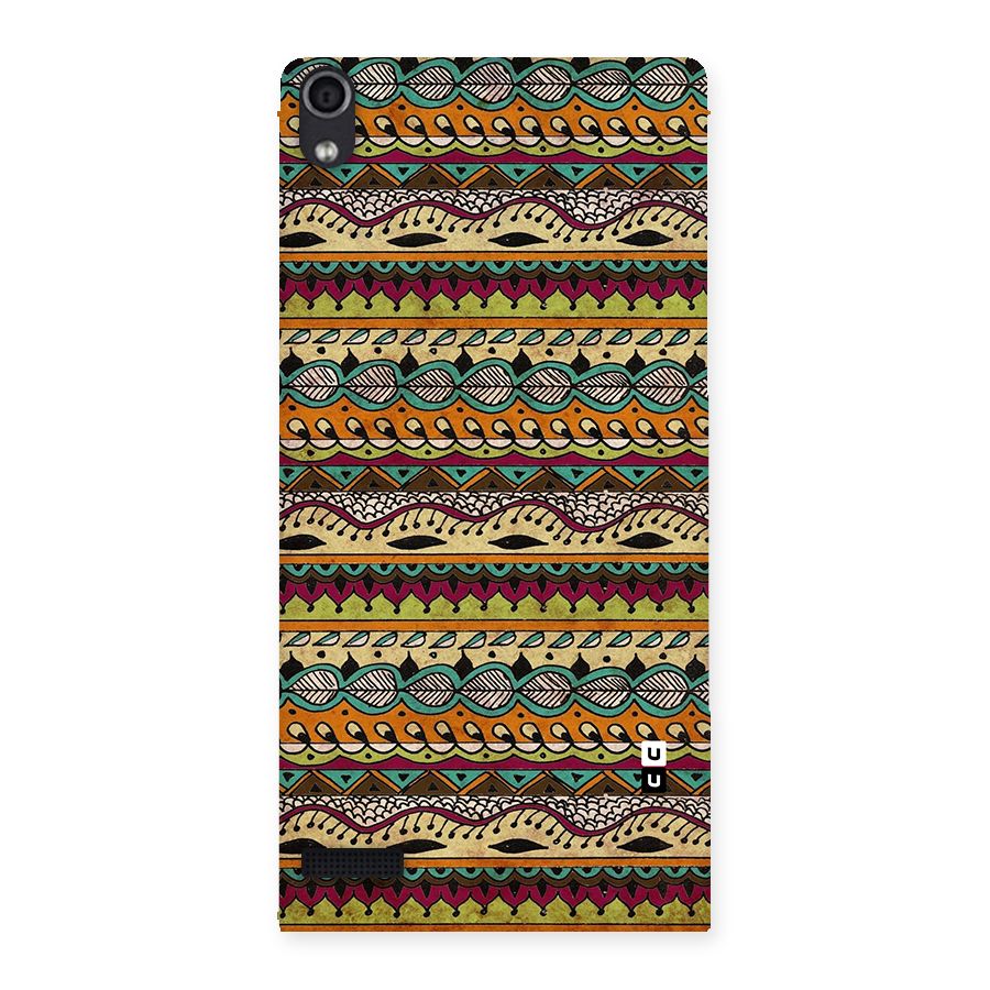 Bohemian Style Aztec Art Back Case for Ascend P6