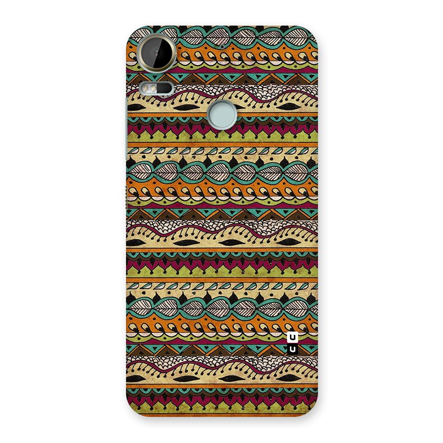 Bohemian Style Aztec Art Back Case for Desire 10 Pro