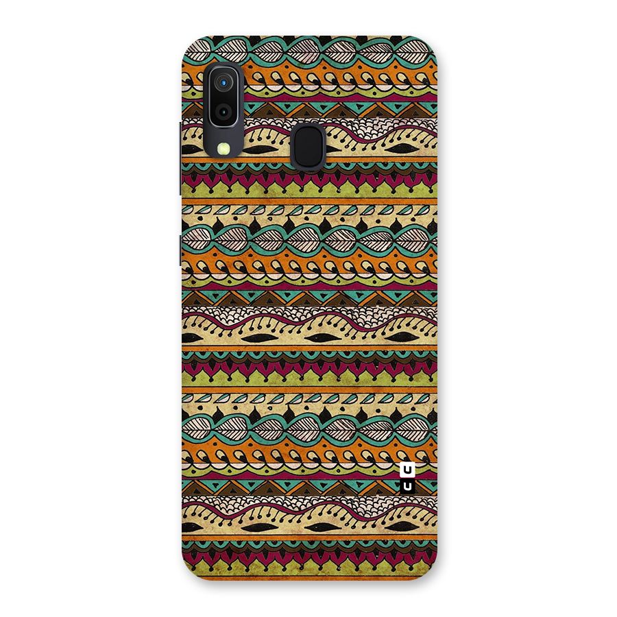 Bohemian Style Aztec Art Back Case for Galaxy A20