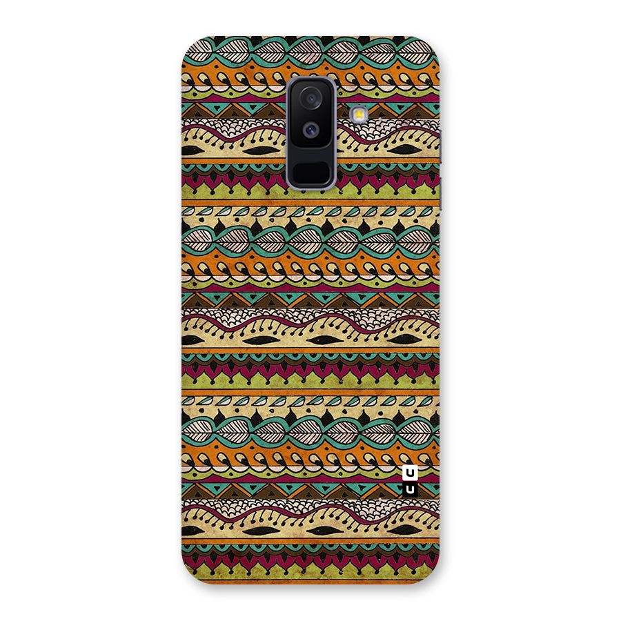 Bohemian Style Aztec Art Back Case for Galaxy A6 Plus