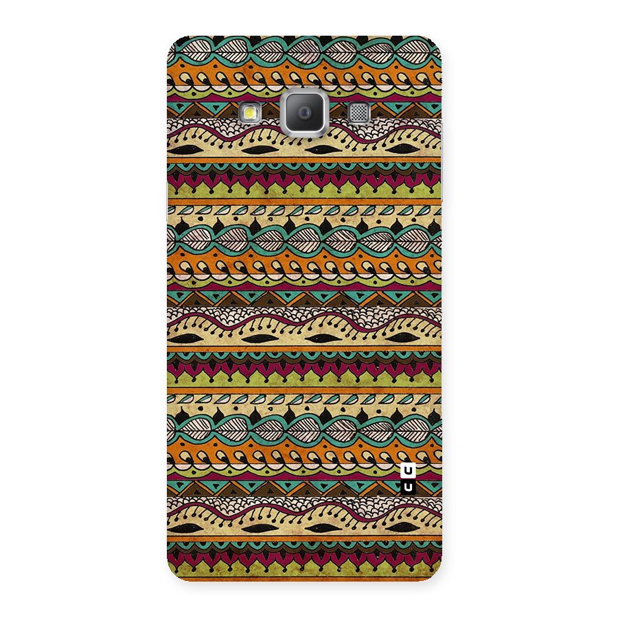 Bohemian Style Aztec Art Back Case for Galaxy A7
