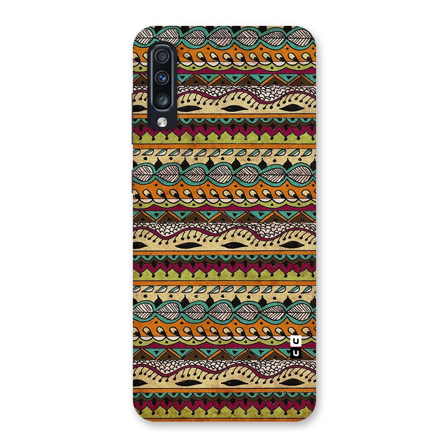 Bohemian Style Aztec Art Back Case for Galaxy A70