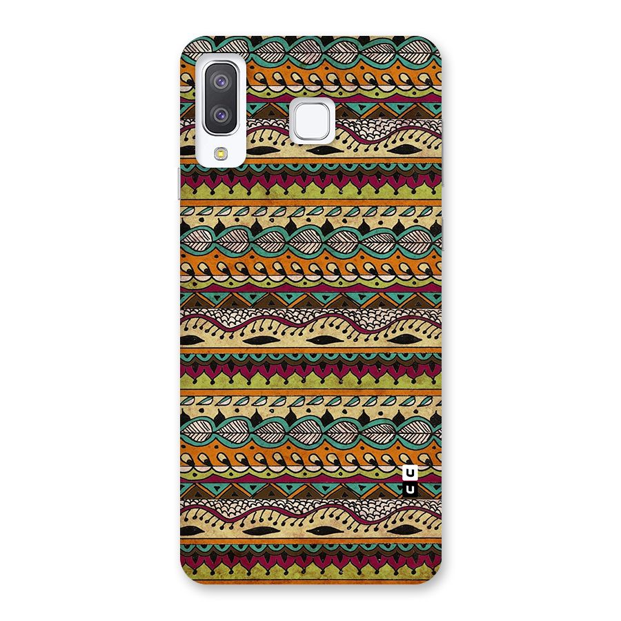 Bohemian Style Aztec Art Back Case for Galaxy A8 Star