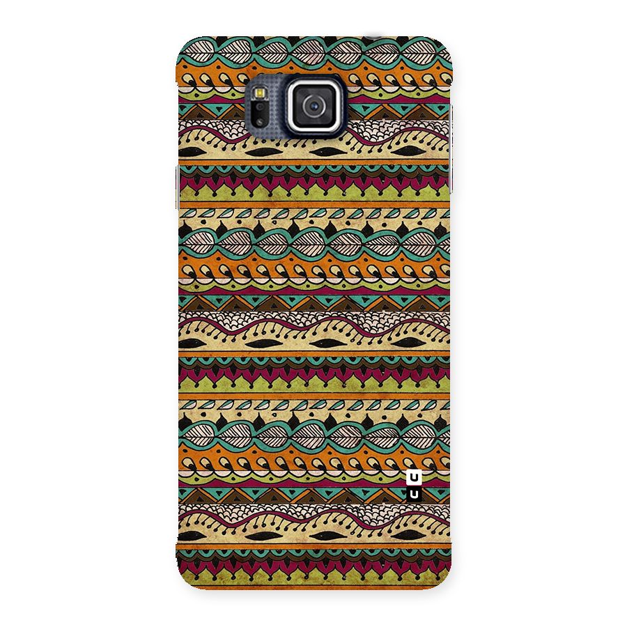 Bohemian Style Aztec Art Back Case for Galaxy Alpha