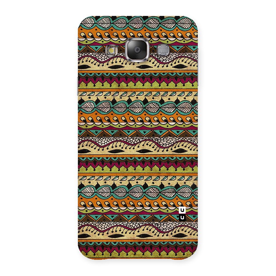 Bohemian Style Aztec Art Back Case for Galaxy E7