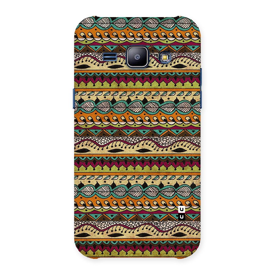 Bohemian Style Aztec Art Back Case for Galaxy J1