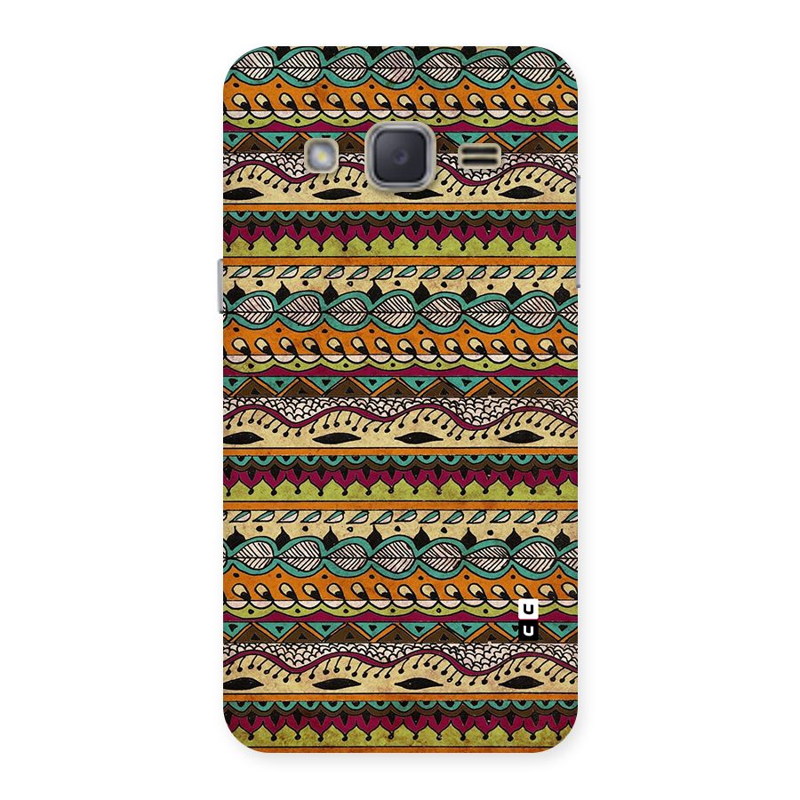 Bohemian Style Aztec Art Back Case for Galaxy J2