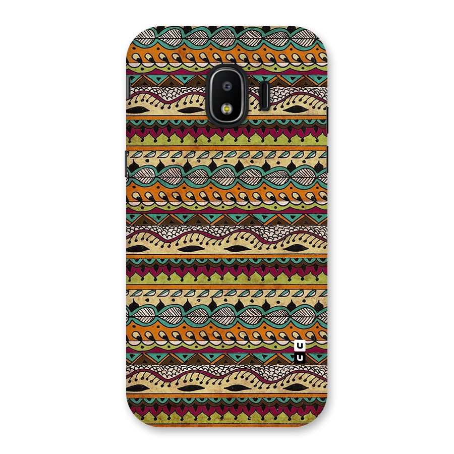 Bohemian Style Aztec Art Back Case for Galaxy J2 Pro 2018