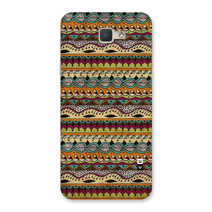 Bohemian Style Aztec Art Back Case for Galaxy J5 Prime