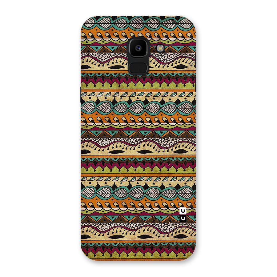 Bohemian Style Aztec Art Back Case for Galaxy J6