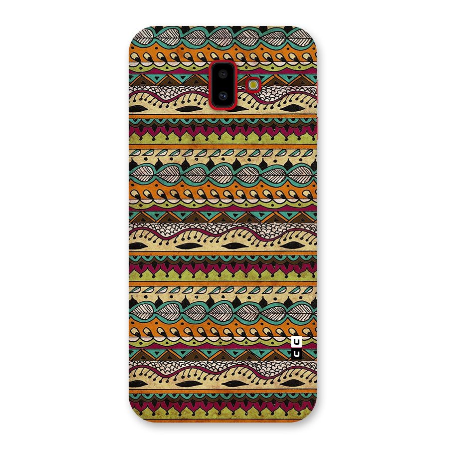 Bohemian Style Aztec Art Back Case for Galaxy J6 Plus
