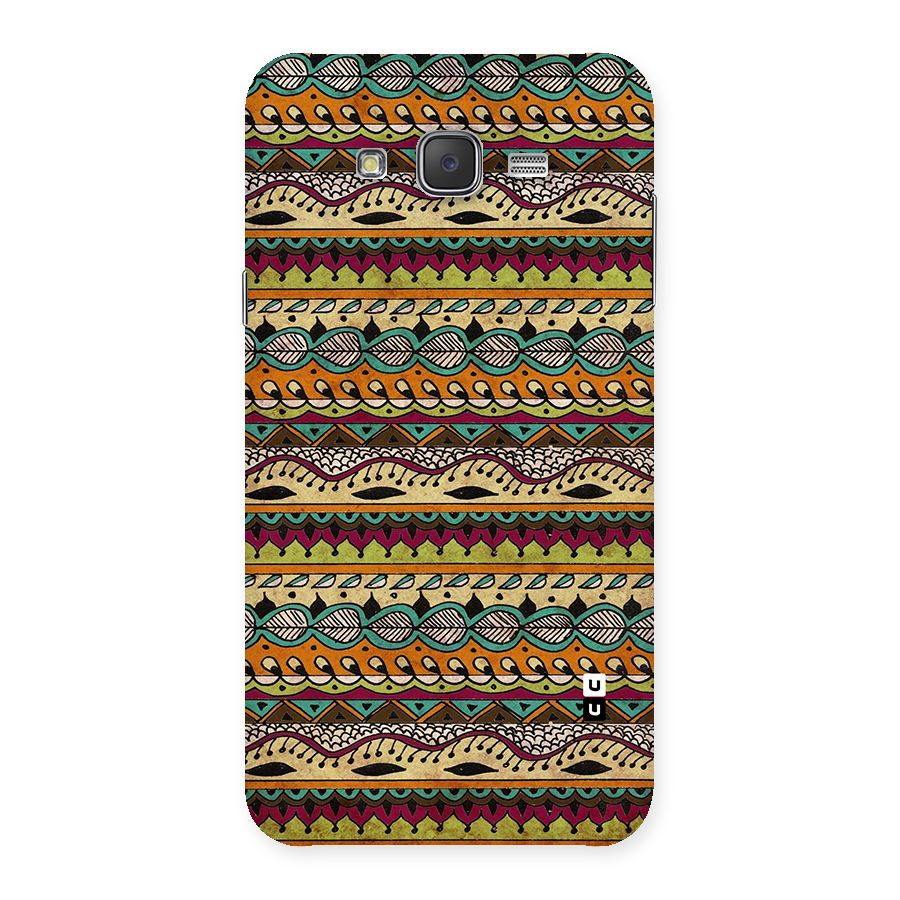 Bohemian Style Aztec Art Back Case for Galaxy J7