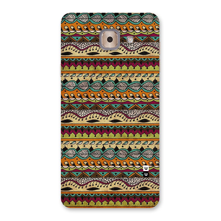 Bohemian Style Aztec Art Back Case for Galaxy J7 Max
